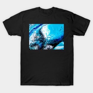 Blue Ocean Abstract T-Shirt